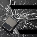 Lucchetto per Impronte Digitali Armadietto Di Sicurezza Intelligente Senza Chiave Impermeabile Blocco per Impronte Digitali Carica USB Antifurto per Bagagli per Armadietto Da Palestra per Bici