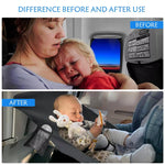 Toddler Airplane Bed Portable Travel Footrest Airplane Seat Extender with Side Pocket Comfortable Kids Travel Plane Bed Hammock