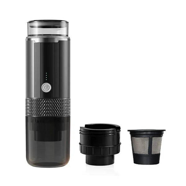 Portable Coffee Maker Electric Capsule Grind Coffee Brewer Is Suitable for Ground Coffee and KCUP Capsule Coffee Capsules
