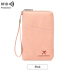 New Retro Passport Bag Family Size Passport Bag Small Large Capacity Passport Holder Can Hold 4 Passport Bags Travel Accessories