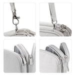 1Pc Pink/Grey/Black/Navy Travel Portable Digital Product Storage Bag USB Data Cable Organizer Headset Charging Treasure Box Bag