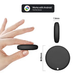 Android Smart Tag Tracker Bluetooth Item Finder Work with Find My (Hub) APP, for Luggage, Bags, Wallets, Keys Tracking Tag