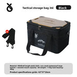 36L Outdoor Table Board Multi-Functional Camping Storage Bag Tactical Storage Box with a Portable Camping Gear