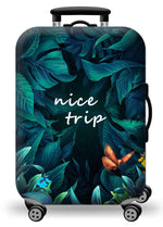 Thick Elastic World Map Luggage Protective Cover Zipper Suit for 18-32 Inch Bag Suitcase Covers Trolley Cover Travel Accessories