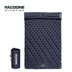 Outdoor Camping Double Inflatable Mattress Extra Wide Sleeping Pad Ultralight Folding Bed Sleeping Mat Car Travel Mat