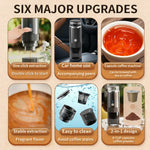 Portable Coffee Maker Electric Capsule Grind Coffee Brewer Is Suitable for Ground Coffee and KCUP Capsule Coffee Capsules