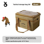 36L Outdoor Table Board Multi-Functional Camping Storage Bag Tactical Storage Box with a Portable Camping Gear