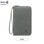 New Retro Passport Bag Family Size Passport Bag Small Large Capacity Passport Holder Can Hold 4 Passport Bags Travel Accessories
