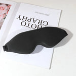 3D Sleep Mask Blindfold Sleeping Aid Eye Mask Soft Memory Foam Face Mask Eyeshade 99% Blockout Light Slaapmasker Eye Cover Patch