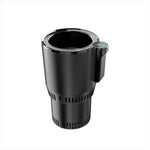 2-In-1 Car Cup Holder Cooler Warmer 12V Smart Temperature Control Rapid Heating/Cooling Mug for Travel/Office/Home