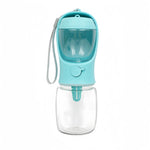 Pets Water Bottle Portable Food Grade Material Dog Cat Travel Pet Water Cup Bottle with Food Dispenser Puppy Water Bottle