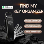 Key Organizer Works,Key Finder,Built-In Airtag Chips, Car Key Chains with GPS Tracker, Keychain,Holds 2-6 Keys