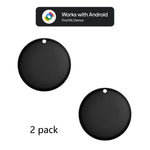 Android Smart Tag Tracker Bluetooth Item Finder Work with Find My (Hub) APP, for Luggage, Bags, Wallets, Keys Tracking Tag