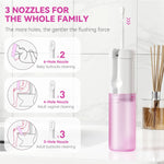 Portable Electric Travel Bidet Rechargeable Personal Bidet Sprayer for Women Handheld Butt Shower for Hygiene Postpartum Clean