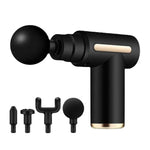 Massage Gun Muscle Relaxation Massage Equipment Neck Membrane Rob Cervical Spine Massage Instrument Mini Fascia Gun Wireless