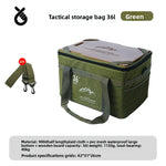 36L Outdoor Table Board Multi-Functional Camping Storage Bag Tactical Storage Box with a Portable Camping Gear