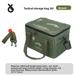 36L Outdoor Table Board Multi-Functional Camping Storage Bag Tactical Storage Box with a Portable Camping Gear