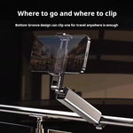 Airplane Phone Bracket,Portable Phone Stand for Desk with Multi-Directional 360 Degree Rotation,Pocket Size Foldable Phone Stand