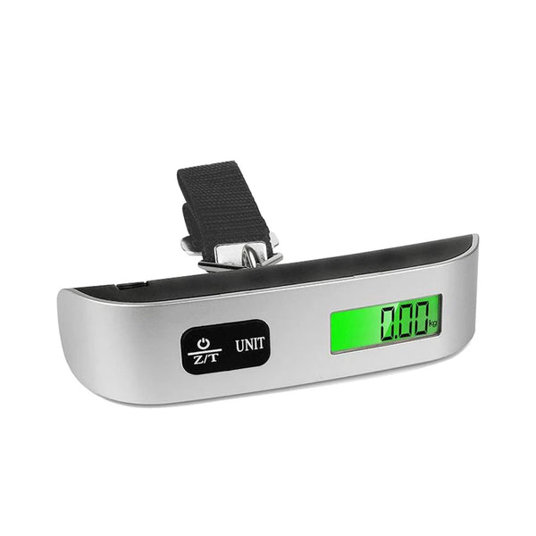 Portable Scale Digital LCD Display 110Lb/50Kg Electronic Luggage Hanging Suitcase Travel Weighs Baggage Bag Weight Balance Tools