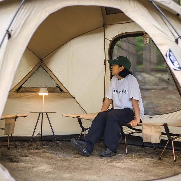 Camping Tent Commander Dome Tent Shelter Waterproof Windproof Ultra-Light 70D Nylon 160/185/245CM