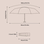 Xiaomi Ultra Compact Mini Umbrella with Black Coating Portable Pocket Sun Rain Dual Use Lightweight Travel Umbrella for Womenmen
