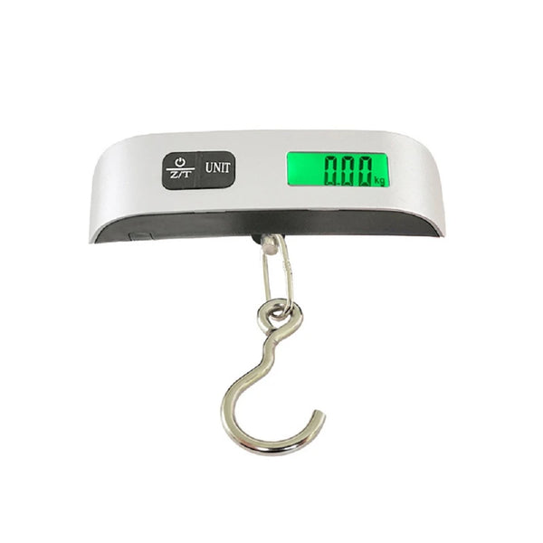 Portable Scale Digital LCD Display 110Lb/50Kg Electronic Luggage Hanging Suitcase Travel Weighs Baggage Bag Weight Balance Tools