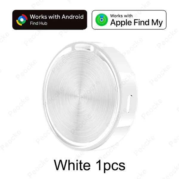 New Air Tags for Android or Ios Dual System Bluetooth Tracker Smart Tag Compatible with Ios or Google Find Hub Item GPS Locator