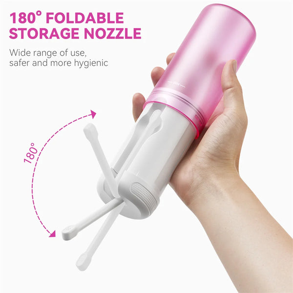 Portable Electric Travel Bidet Rechargeable Personal Bidet Sprayer for Women Handheld Butt Shower for Hygiene Postpartum Clean