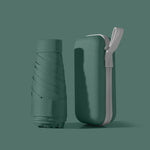 Xiaomi Ultra Compact Mini Umbrella with Black Coating Portable Pocket Sun Rain Dual Use Lightweight Travel Umbrella for Womenmen