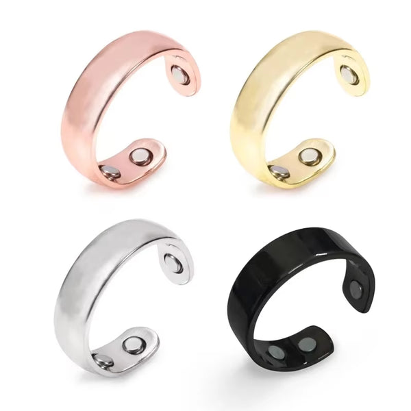 Anti Snoring Device Ring Magnetic Therapy Acupressure Treatment against Finger Ring anti Snore Sleep Aid for Snoring