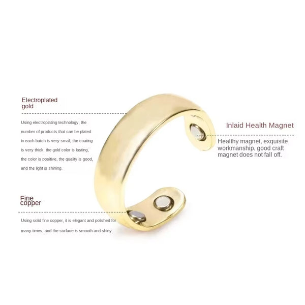 Anti Snoring Device Ring Magnetic Therapy Acupressure Treatment against Finger Ring anti Snore Sleep Aid for Snoring